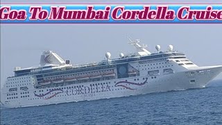 Goa To Mumbai Cordilla Cruise 2024 [upl. by Olram610]