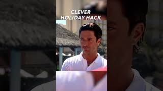 How to reserve the best spot by the pool🤷‍♀️ Benidorm Holidayhack hotels comedy [upl. by Nivaj]