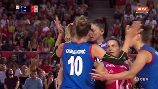 Highlight Brankica Mihajlovic SERBIA  TURKEY 2019 [upl. by Ecinue]