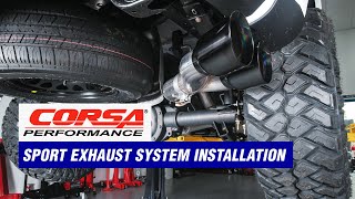 Project Silverado Corsa Exhaust System Detailed Installation Walkthrough Bonus Video [upl. by Nonie]