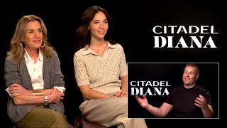 Citadel Diana star Matilda De Angelis and Gina Gardini talk to Scott Felstead [upl. by Nowed]