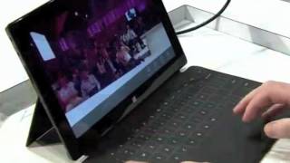 Microsoft Surface Tablet Launch Highlights [upl. by Ecidnacal]