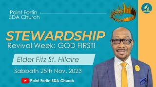 Stewardship Revival Week 2023  Sabbath  25th November 2023  1000am [upl. by Airol]