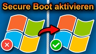 Windows sicherer Start aktivieren 2024  Windows Secure Boot aktivieren [upl. by Renny]