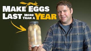 Water Glassing Eggs So Theyll Last Up to 18 Months [upl. by Sherwood188]