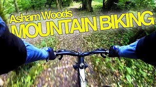 Asham Woods Mountain Biking [upl. by Nelehyram580]