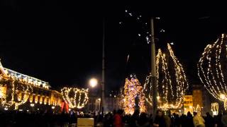 New Years Celebration  Strasbourg France [upl. by Leahcar335]