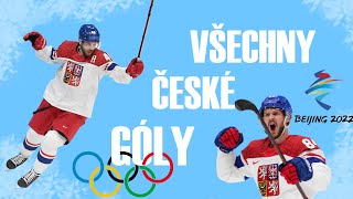 Všechny České góly na ZOH Peking 2022  skupina Olympics Czechia [upl. by Suoicul]