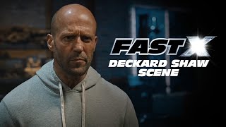 Fast X  Deckard Shaw Scene [upl. by Notlimah]