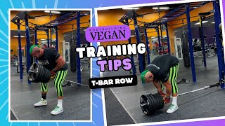 TBar Row Tips for Better Form amp Strength [upl. by Neilson212]