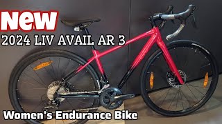 2024 LIV AVAIL AR 3 ENDURANCE BIKE FOR WOMEN [upl. by Eniamreg614]