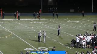 Danvers Varsity Football Vs Salem 9624 [upl. by Aitsirhc]