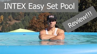 INTEX Pools 18 x 48quot Real World Full Summer Review [upl. by Zinn]