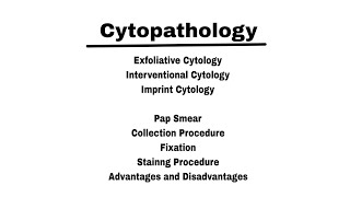 CytopathologyClassificationsCollectionMethodProcedurePap StainingCollectionProcedure [upl. by Akinot]