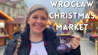 Wroclaw Christmas Market  Polish Food [upl. by Rolf]