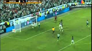 Gol El Hachita Ludueña Final Club Santos Laguna vs Monterrey [upl. by Oicor]