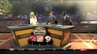 College Gameday Columbia SC 2012 ESPNU [upl. by Ilecara680]