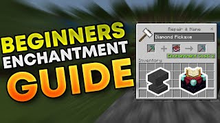 Minecraft Enchanting Guide for Beginners Get a Powerful Gear [upl. by Akimehs249]