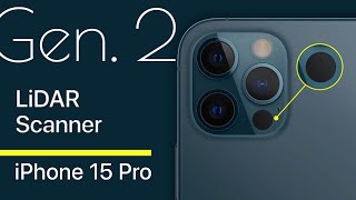 Updated LiDAR Scanner coming to iPhone 15 Pro [upl. by Havener]