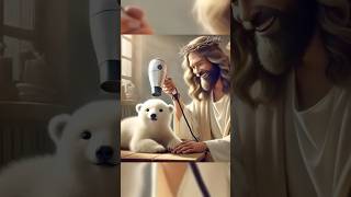 Jesus Loves Animals edit shorts fe jesus [upl. by Geiss]