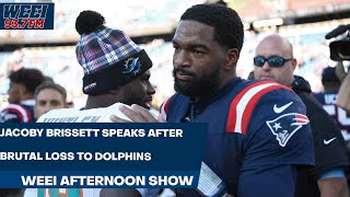 Patriots QB Jacoby Brissett speaks on his status as starter and more  WEEI Afternoons [upl. by Nada604]