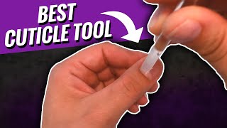 Best Cuticle Tool  Cuticle Pusher  How To Remove Cuticles  Cuticle Care  Glass Cuticle Tool [upl. by Notyep]