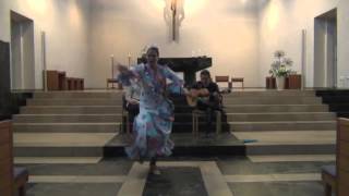 Flamenco Fusion  Auftritt mit KastagnettenTaenzerin [upl. by Salahcin77]