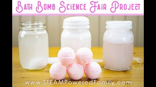 Bath Bomb Science Fair Project [upl. by Hailee86]