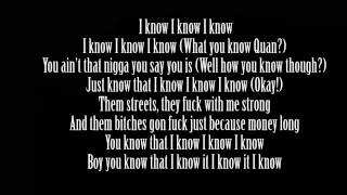 Yo Gotti I know Lyrics [upl. by Ycnaffit]