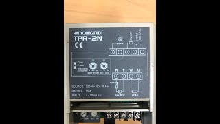 Thyristor Power Regulator TPR 2N Single Phase postmortem [upl. by Lehcear655]