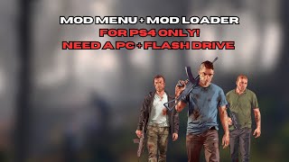 GTA 5 MOD MENU FOR PS4  NO JAILBREAK  USB TUTORIAL2024 [upl. by Bannasch]