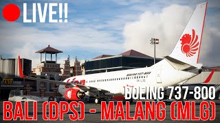 LIVE STREAMING Lagi Flight Bali DPS to Malang MLG  Microsoft Flight Simulator 2020 Indonesia [upl. by Nivi]