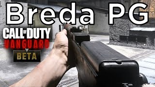 Breda PG ITRA Burst Gameplay  Call of Duty Vanguard Beta PS5 [upl. by Nilad]