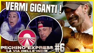 MANGIANO VERMI GIGANTI  Pechino Express 2023 EP 6 Reaction  adv [upl. by Murrell]