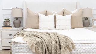 Meet Monroe Creamy White Zipper Bedding By Beddys [upl. by Lulita]