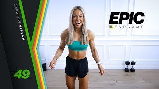 SUPERSET Full Body Workout with Dumbbells  EPIC Endgame Day 49 [upl. by Brote913]