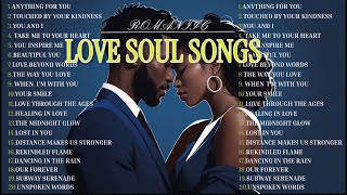 🎶💖Love amp Soul The Ultimate RampB Romance Playlist [upl. by Aleyak]