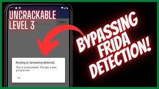 Bypass Root Detection and Frida Detection  Android UnCrackable Level 3 [upl. by Yentnuoc]