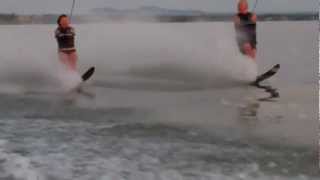 50th WEDDING ANNIVERSARY WATER SKI VIDEO [upl. by Bertina]