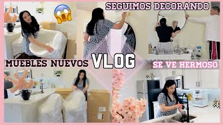 MarVlog6 Miren Los muebles NUEVOS de la Cocina  Seguimos Decorando Casa NadyVlogs [upl. by Akimrej844]