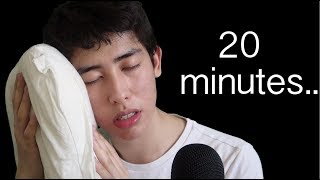 YOU will fall asleep in 20 minutes to this ASMR video [upl. by Anohs]