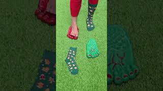 Funny Christmas socks 🧑‍🎄 love christmas funnyvideo [upl. by Skelton]