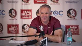 Mike Norvell SMU Post Game Press Conference  FSU Football [upl. by Itram]