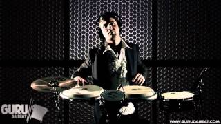 Guru Da Beat  Housemusic incl live Percussion Conga Darbuka bongo solo  Studio [upl. by Shyamal]