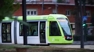 Tranvía de Murcia serie 150 tdm  Alstom Citadis 302 [upl. by Nahgiem682]