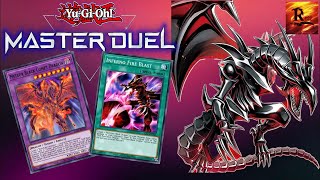 NEW SUPPORT Updated RedEyes Burn Deck On YuGiOh Master Duel [upl. by Marya]