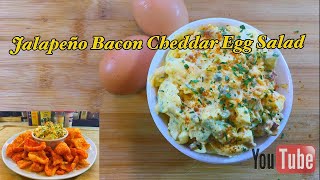 Jalapeño Cheddar Bacon Egg Salad [upl. by Angy]