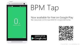 Android app BPM Tap  Measure your heart rate or a songs rhythm in BPM [upl. by Nikolaos116]