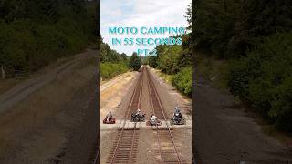 002 Moto Camping In 55 Seconds  Steak Kebab [upl. by Mazur]