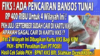 🔴🔴CAIR BANSOS 600 RB PKH JULI SEPT CAIR DI PT POS Hasil Cek Saldo PKH BPNT KKS ini cair pkh hari ini [upl. by Hernando41]